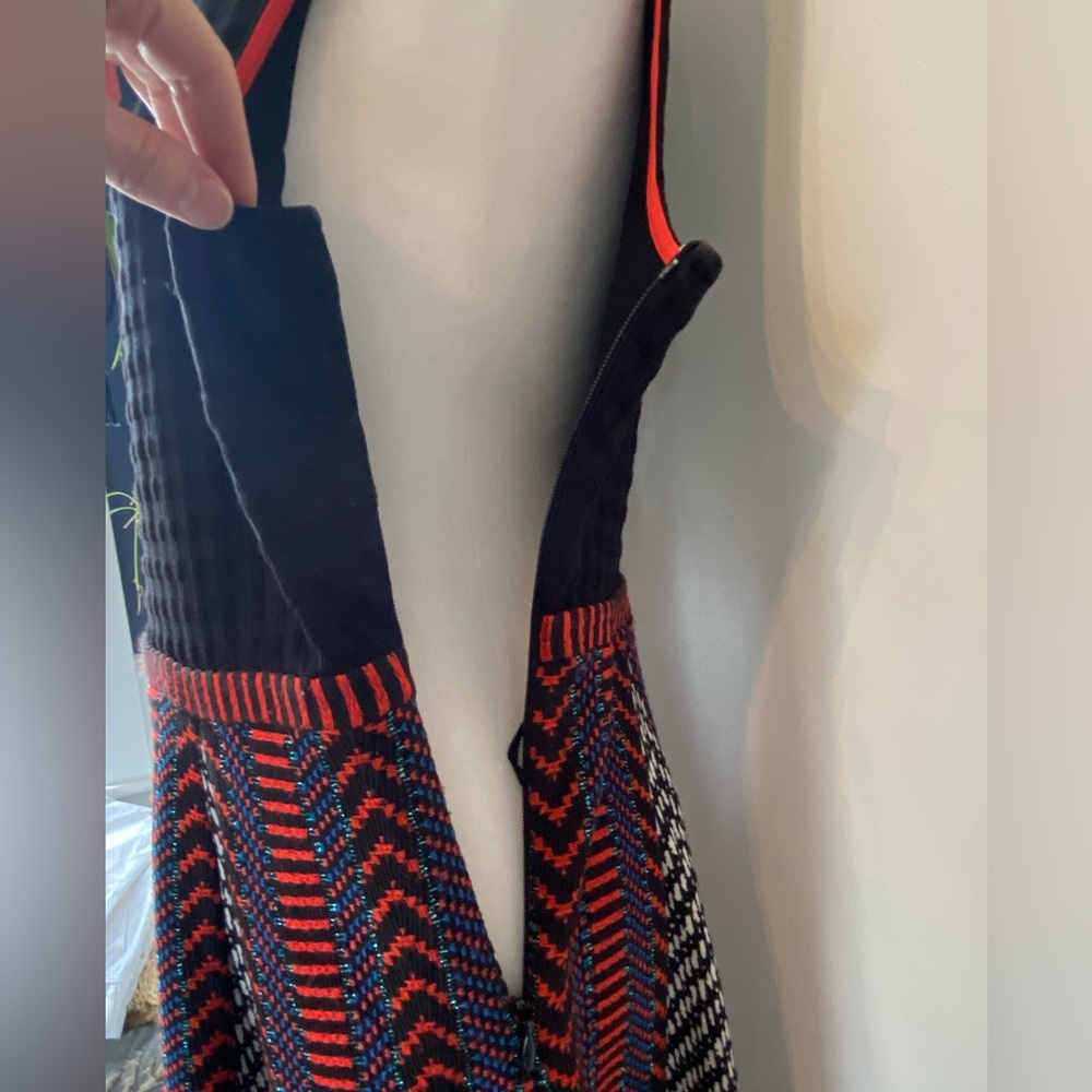 Maeve Black and Red Midi Dress - Picture 9 of 16